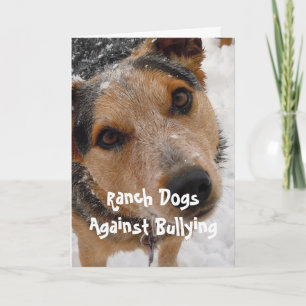 Ranch Dogs Against Bullying - Cowboy Ouderschap Kaart