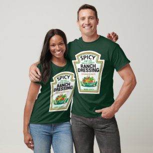 Ranch Dressing Group specerij familie matching T-shirt