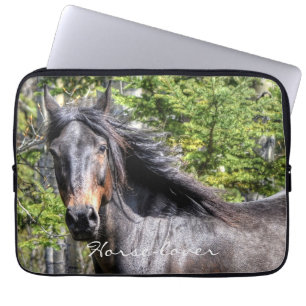 Ranch Horse Thema voor paardenliefhebbers Laptop Sleeve
