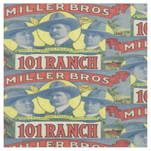 Ranch occidental de Miller Bros 101 de tissu (Fermer)