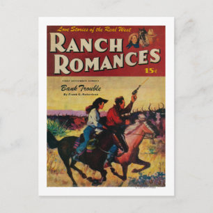 Ranch Romancen Magazine Hoesje Briefkaart