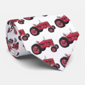 Ranch rouge de chien - cravate de tracteur (Roulé)