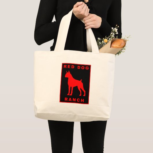 Ranch rouge de chien - sac à main (Devant (produit))
