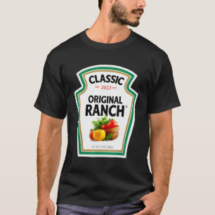 Ranch Sauce Groene Salade Dressing Halloween T-shirt