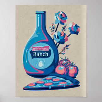 Ranch stilleven poster
