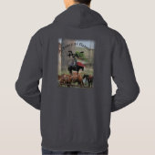 Ranch triple de H - sweat - shirt à capuche (Dos)