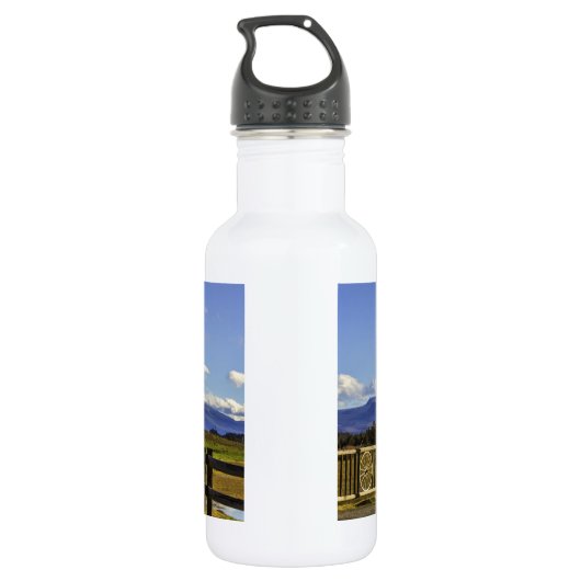 RANCH UITZICHT VAN SHASTA WATERFLES  (Achterkant)