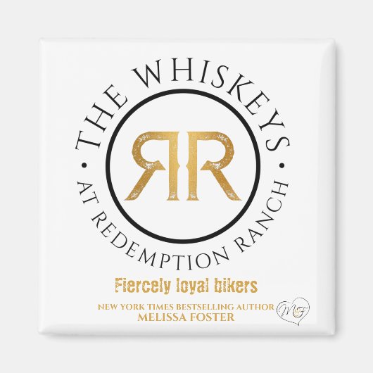 Ranch Whiskeys Logo Magnet (Devant)