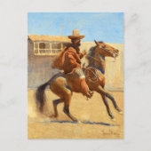 Ranchero of Old California door Maynard Dixon Briefkaart (Voorkant)
