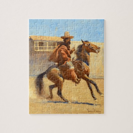 Ranchero of Old California door Maynard Dixon Legpuzzel (Verticaal)