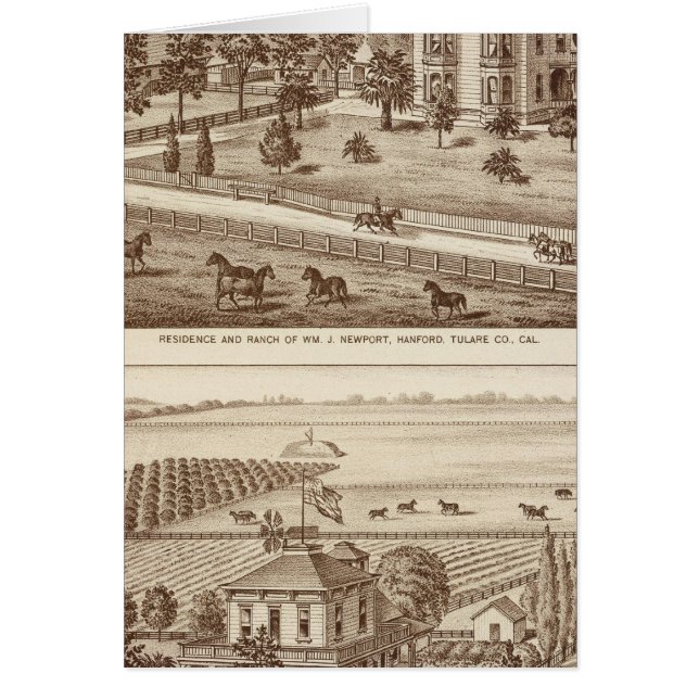Ranches, Hanford, Cal (Devant)