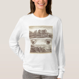 Ranches, Poplar, Cal T-shirt