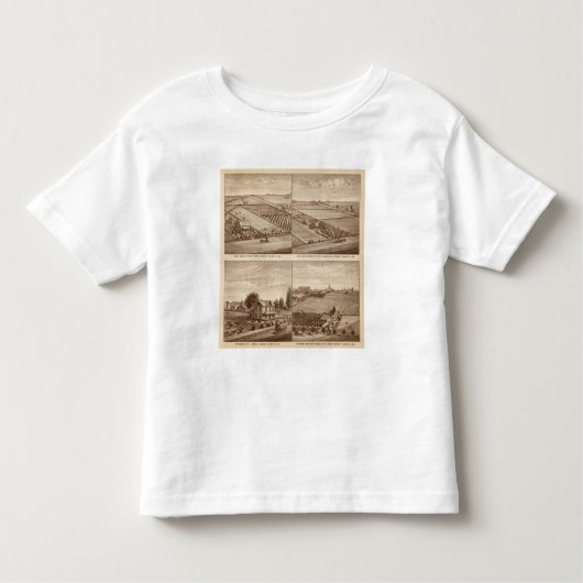 Ranches, Tulare Co., Cal 2 Kinder Shirts (Voorkant)