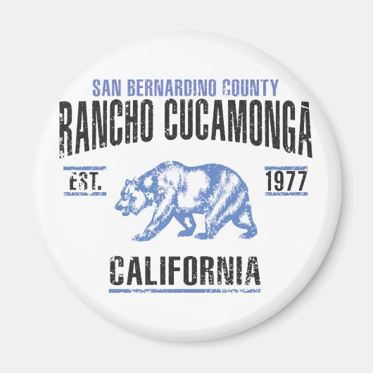 Rancho Cucamonga Magneet (Voorkant)
