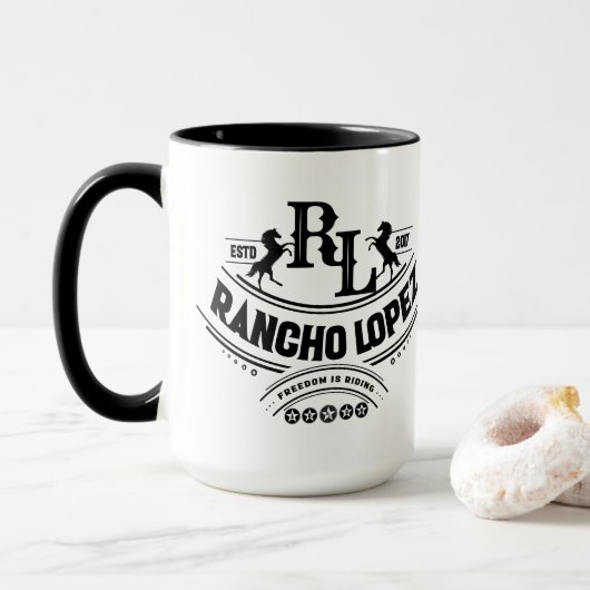 Rancho Lopez "Mauvais Hombre" Mug (Avec donut)