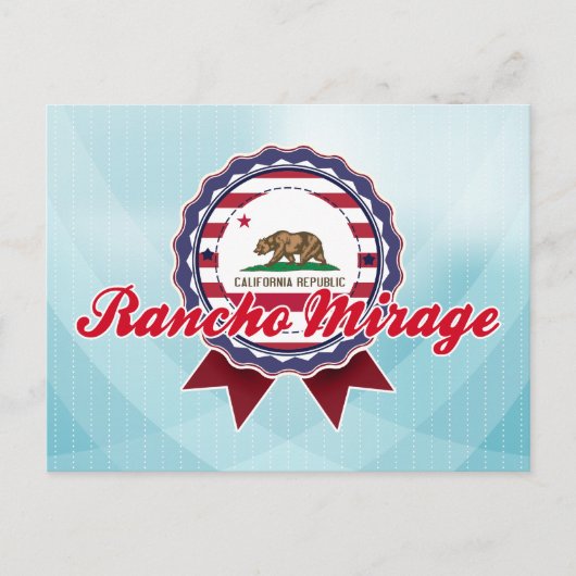 Rancho Mirage, CA Briefkaart (Voorkant)