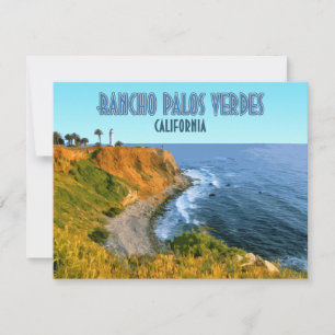 Rancho Palos Verdes Californië Point Vicente Card