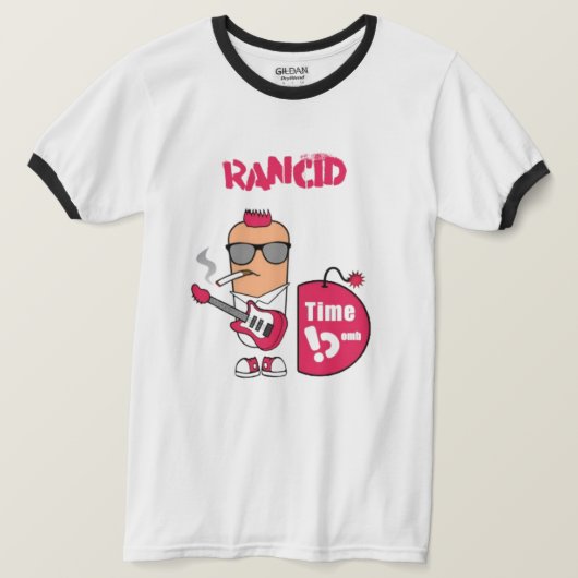Rancid (band) t-shirt (Design voorkant)