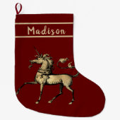  rancings Unicorn Grote Kerstsok (Voorkant)