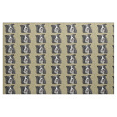 Rand collie stof (Fat Quarter)