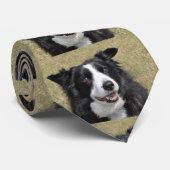 Rand collie stropdas (Opgerold)