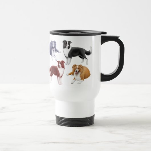 Rand Collies Travel Mug Reisbeker (Rechts)