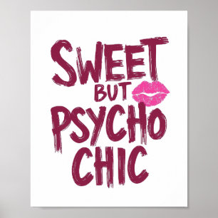 Rand en Chic Sarcastische Spreuk Poster