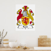 Rand Family Crest Poster (Keuken)