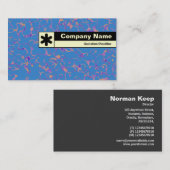 Rand geëtiketteerd - Abstract 080716(1) Visitekaartje (Voorkant / Achterkant)