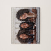 Rand Geschikt voor bewerken Kleur Aangepaste foto- Legpuzzel (Verticaal)