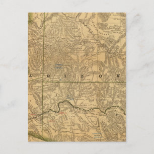 Rand McNally's Arizona Briefkaart