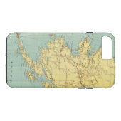 Rand McNally's kaart van Alaska Case-Mate iPhone Case (Achterkant (Horizontaal))