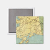 Rand McNally's kaart van Alaska Magneet (Voorkant / Achterkant)