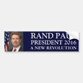 RAND PAUL 2016 BUMPERSTICKER (Voorkant)