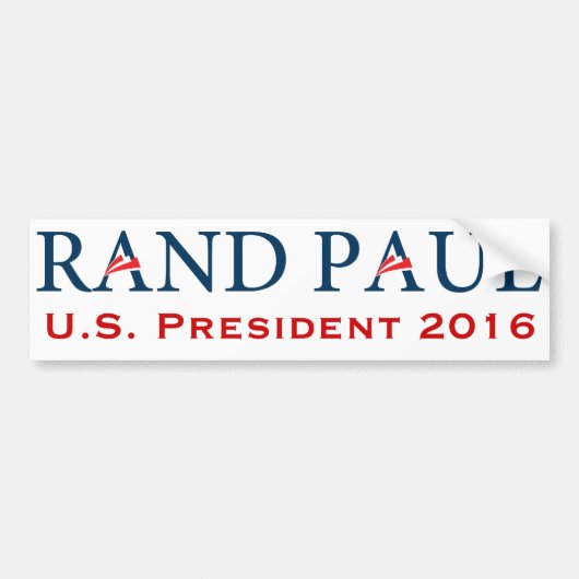 Rand Paul 2016 Bumpersticker (Voorkant)