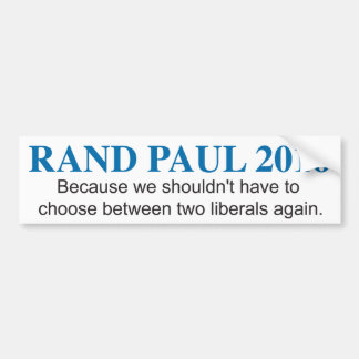 Rand Paul 2016 Bumpersticker