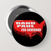 RAND PAUL FOR SENATE RONDE BUTTON 4,0 CM (Voorkant /achterkant)
