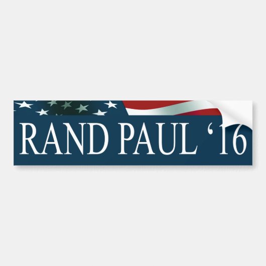 Rand Paul President in 2016 Bumpersticker (Voorkant)