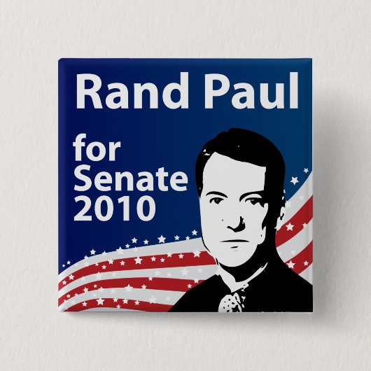Rand Paul voor Senaat 2010 Button (Voorkant)