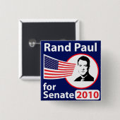 Rand Paul voor Senaat 2010 Button (Voorkant /achterkant)