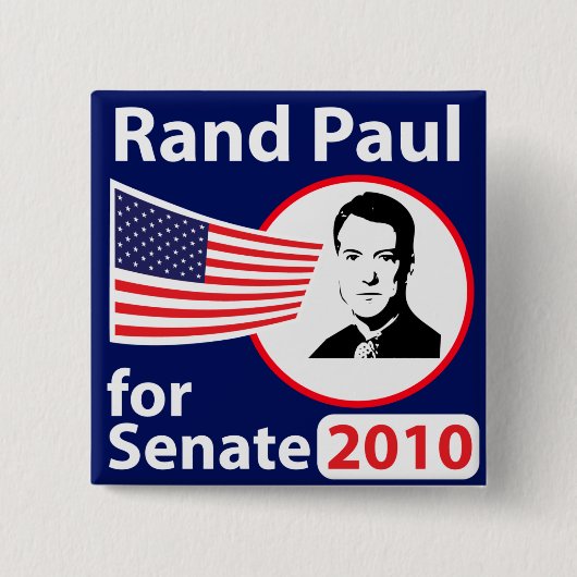 Rand Paul voor Senaat 2010 Button (Voorkant)