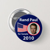 Rand Paul voor Senate Button (Voorkant /achterkant)