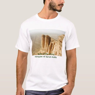 Rand van de wereld, Koninkrijk Saoedi-Arabië T-shirt