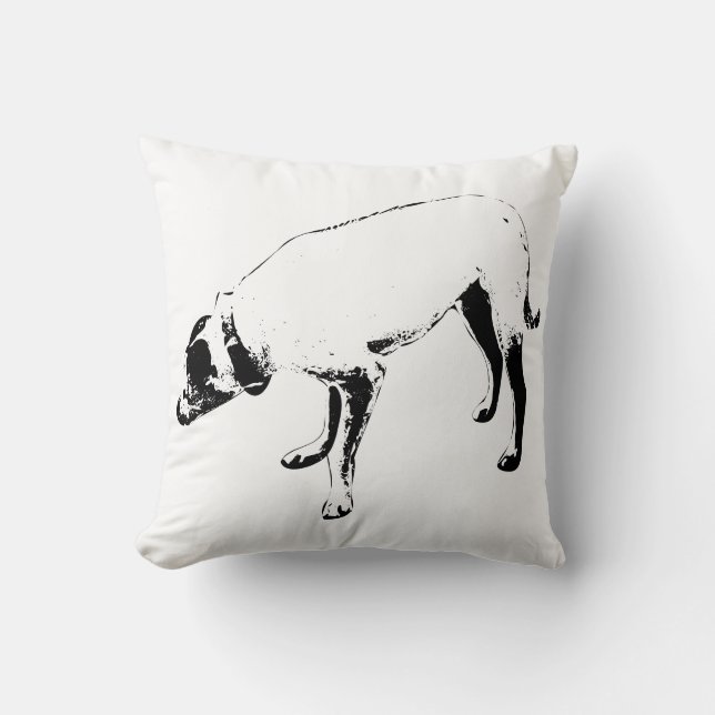 rand van de wind kussen (Voorkant)