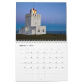 Rand van Night Twilight-agenda Kalender (Feb 2026)
