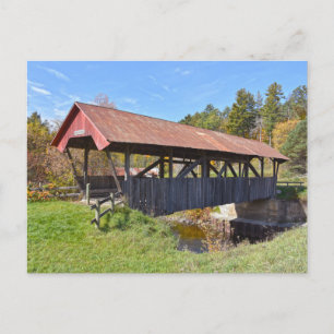 Randall Covered Bridge, Lyndon, Vermont Briefkaart