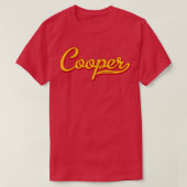 Randall K Cooper High School Script TShirt (Design devant)