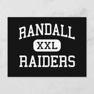 Randall - Raiders - High School - Amarillo Texas Briefkaart
