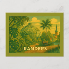 Randers Denemarken Koepels Briefkaart