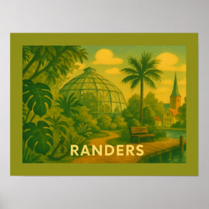 Randers Denemarken Koepels Poster